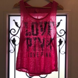 ANY 3 ITEMS FOR $20 PINK Tank Top
